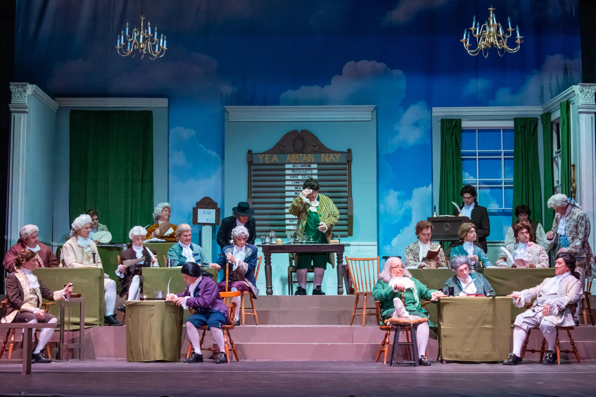 Deliberating Liberty:  1776 at the Erie Playhouse